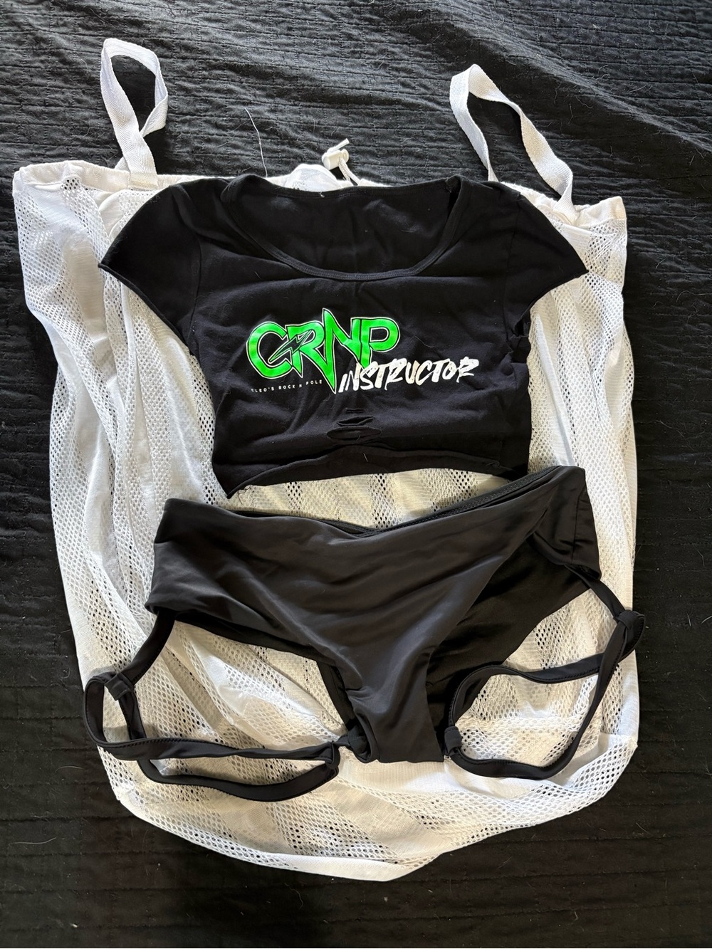 CRNP Crop Top with Lunalae bottoms